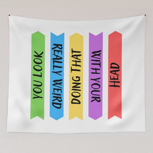 Item preview, You Look Really Weird Doing That With Your Head Funny T-shirt men gift women gift designed and sold by InnovantDesigns.