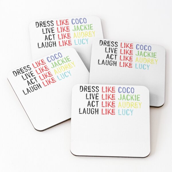 Item preview, dress like coco live like Jackie designed and sold by OzyManDiaS90.