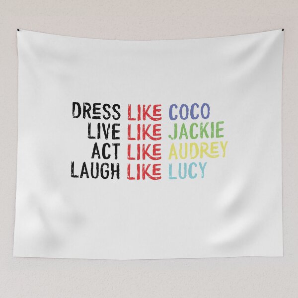 Item preview, dress like coco live like Jackie designed and sold by OzyManDiaS90.