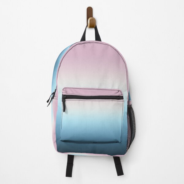 Aperçu de l'œuvre Joli Pastel Ombre Romantique Rose, Crème et Bleu Dégradé créée et vendue par Karen McFarland.