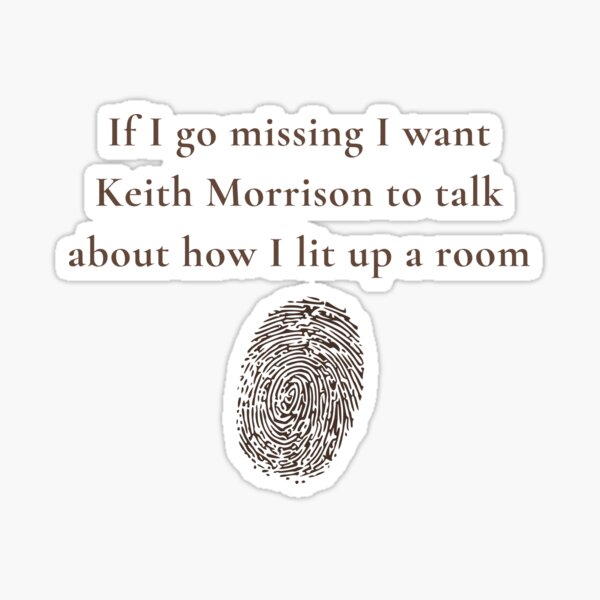 Artikel-Vorschau von Wenn ich vermisse, möchte ich, dass Keith Morrison darüber spricht, wie ich ein Zimmer beleuchtet habe, designt und verkauft von DHDesigned.