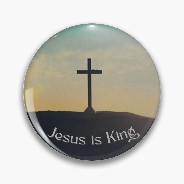 Item preview, Jesus is King Cross Christian Design | Jesus is King Cross Jesus Repping Design! designed and sold by simpleDesignerr.