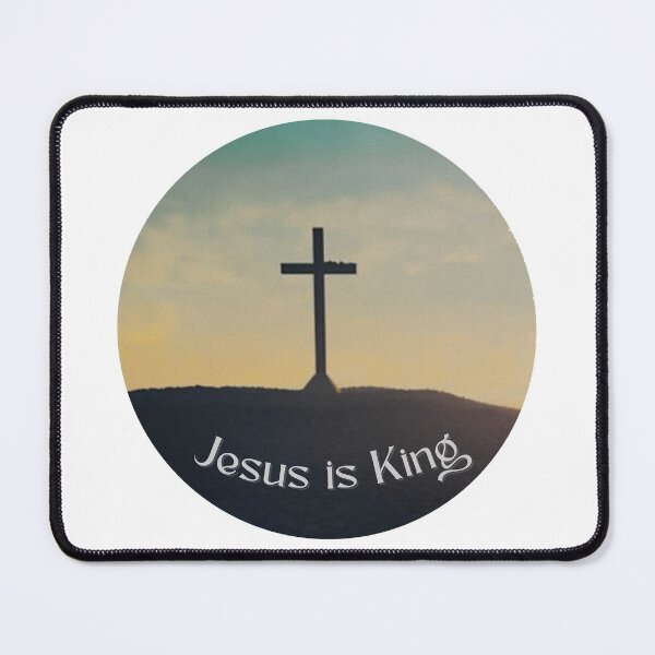 Item preview, Jesus is King Cross Christian Design | Jesus is King Cross Jesus Repping Design! designed and sold by simpleDesignerr.