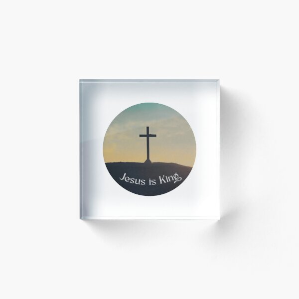Item preview, Jesus is King Cross Christian Design | Jesus is King Cross Jesus Repping Design! designed and sold by simpleDesignerr.