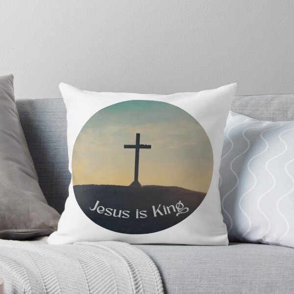 Item preview, Jesus is King Cross Christian Design | Jesus is King Cross Jesus Repping Design! designed and sold by simpleDesignerr.
