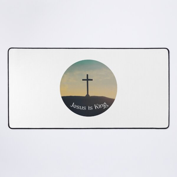 Item preview, Jesus is King Cross Christian Design | Jesus is King Cross Jesus Repping Design! designed and sold by simpleDesignerr.