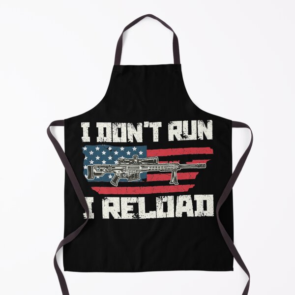 Item preview, American Gun Owners I Don't Run I Reload Vintage US Flag designed and sold by Wadia Hamda.