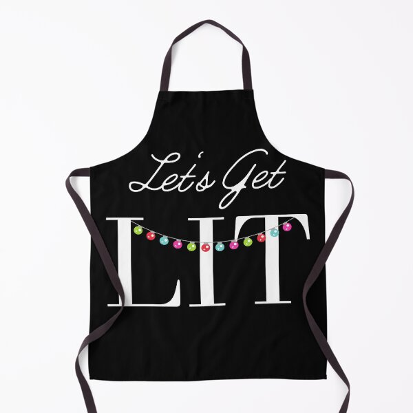 Item preview, Let's Get LIT Christmas lights designed and sold by MyMerch4u.