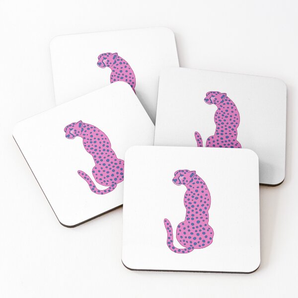 Item preview, Pink Cheetah Sticker designed and sold by natm1.