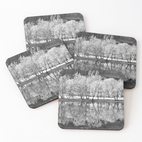 Item preview, Loch Lubnaig Reflection, Black and White designed and sold by beavo.