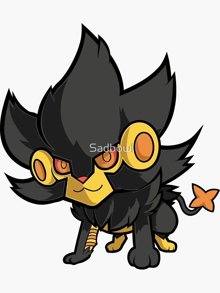 "Shiny-Lux ray" Sticker for Sale by Sadbowl | Redbubble