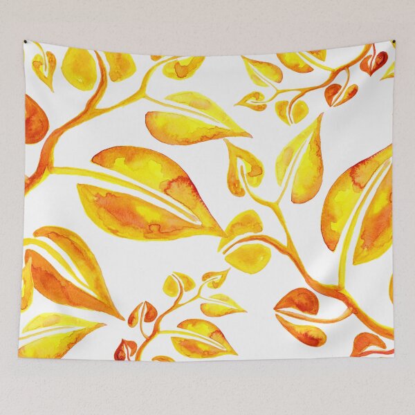 Item preview, Golden botanical prints designed and sold by uisun.