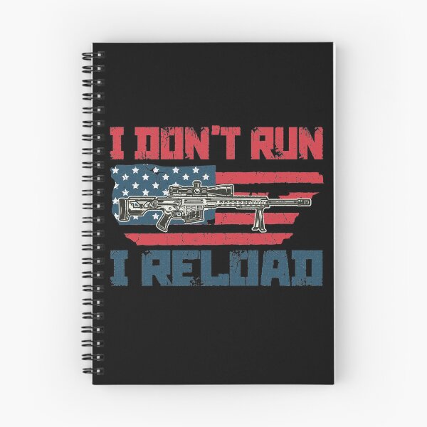 Item preview, American Gun Owners I Don't Run I Reload Vintage US Flag designed and sold by Wadia Hamda.