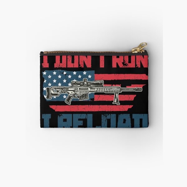 Item preview, American Gun Owners I Don't Run I Reload Vintage US Flag designed and sold by Wadia Hamda.