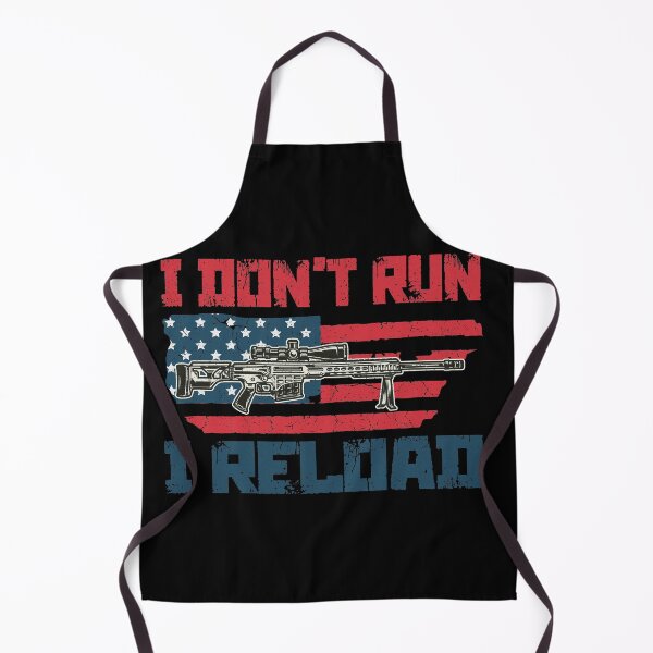 Item preview, American Gun Owners I Don't Run I Reload Vintage US Flag designed and sold by Wadia Hamda.