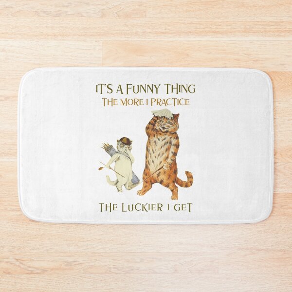 Item preview, Cat and Caddy Playing Golf designed and sold by protegra.
