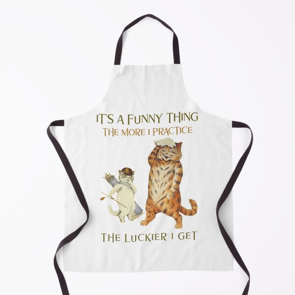 Item preview, Cat and Caddy Playing Golf designed and sold by protegra.