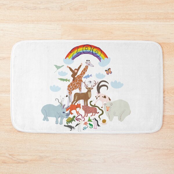 Item preview, cute animal zoo print designed and sold by iceang shop.