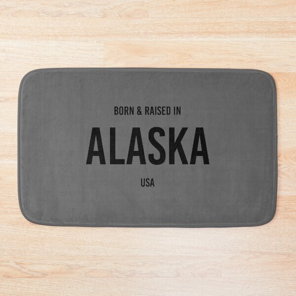 Item preview, Born & Raised in Alaska designed and sold by qdesigns-az.