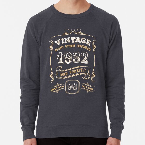 Tenacitee Unisex Aged Like a Fine Wine 1919 Sweatshirt Tenacitee Unisex Aged Like a Fine Wine 1919 Sweatshirt
