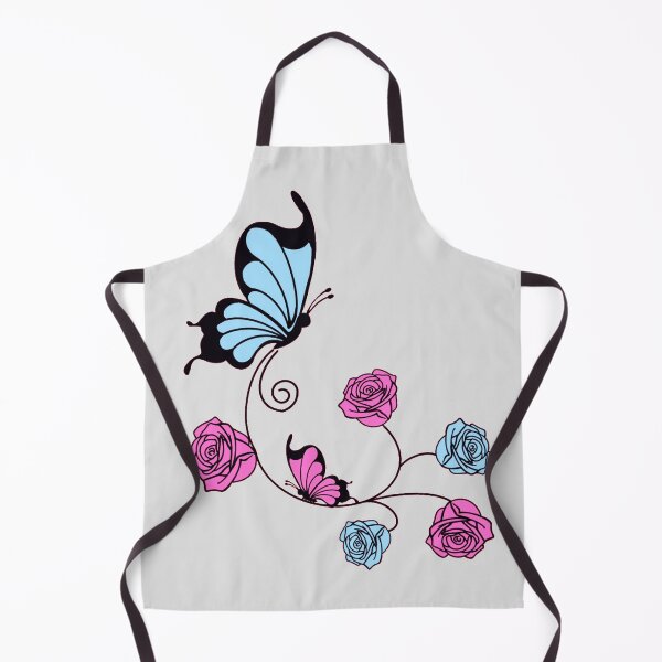 Item preview, Pink and Blue Butterfly Rose designed and sold by NellyOm.