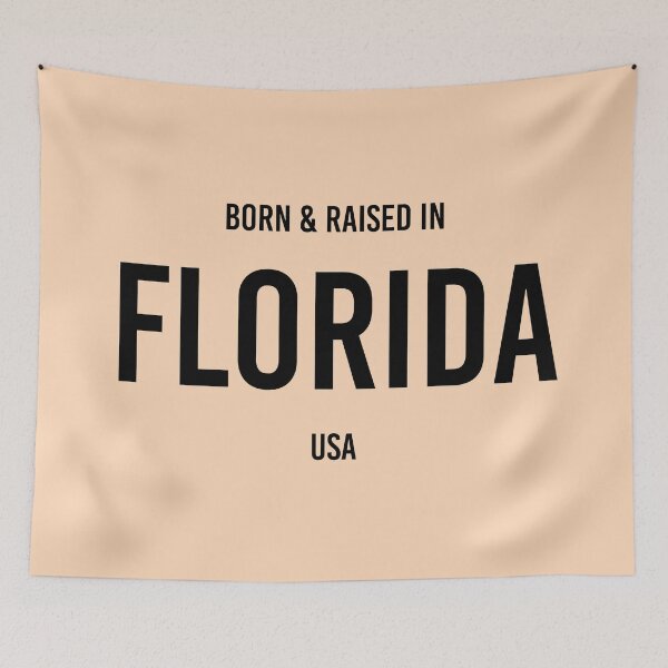 Item preview, Born & Raised in Florida designed and sold by qdesigns-az.