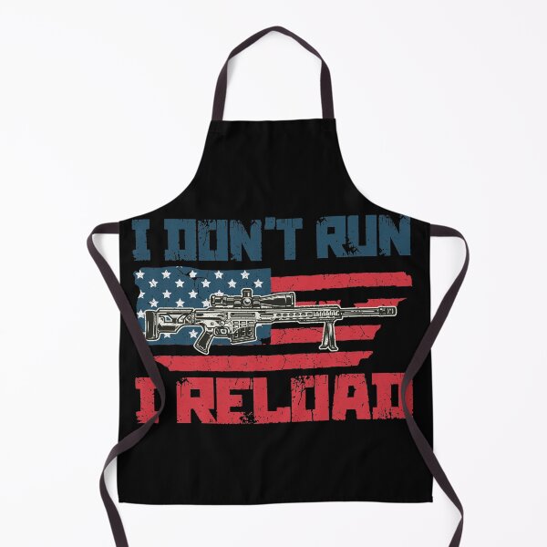 Item preview, American Gun Owners I Don't Run I Reload Vintage US Flag designed and sold by Wadia Hamda.