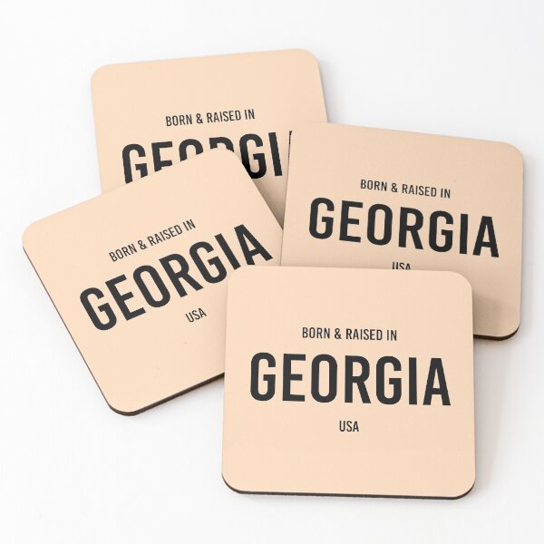 Item preview, Born & Raised in Georgia designed and sold by qdesigns-az.