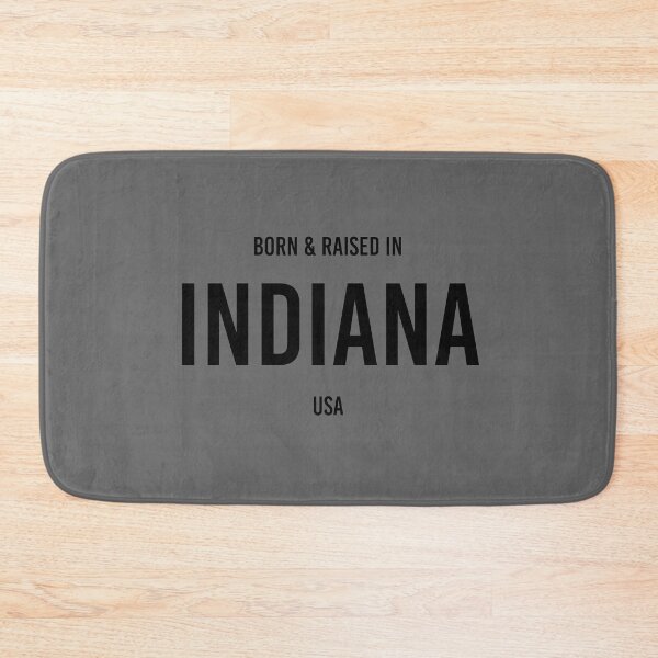 Item preview, Born & Raised in Indiana designed and sold by qdesigns-az.
