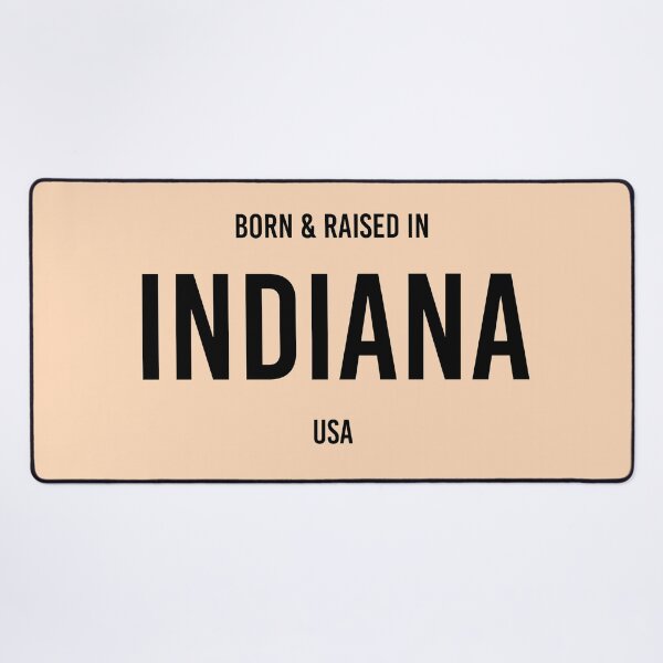 Item preview, Born & Raised in Indiana designed and sold by qdesigns-az.