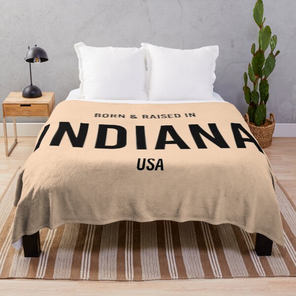 Item preview, Born & Raised in Indiana designed and sold by qdesigns-az.