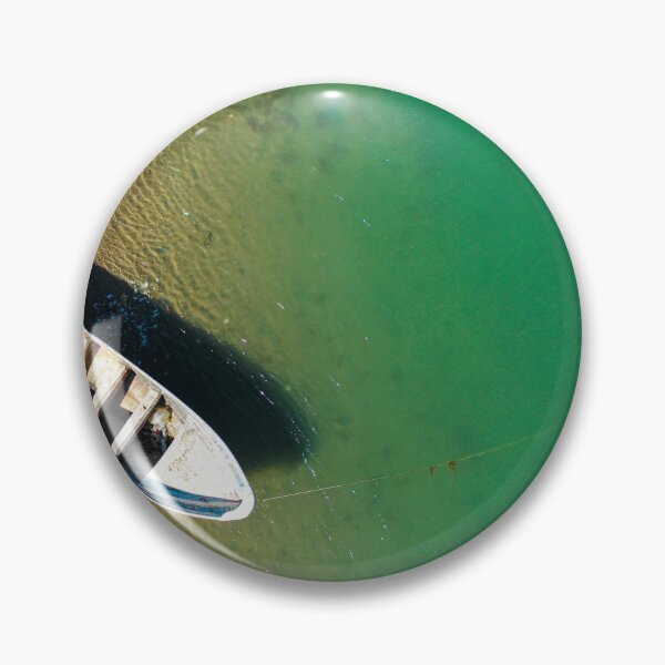 Item preview, Aerial aerial view of fishing boat in the La Cruz estuary in Kino viejo, Sonora, Mexico designed and sold by photo1979.
