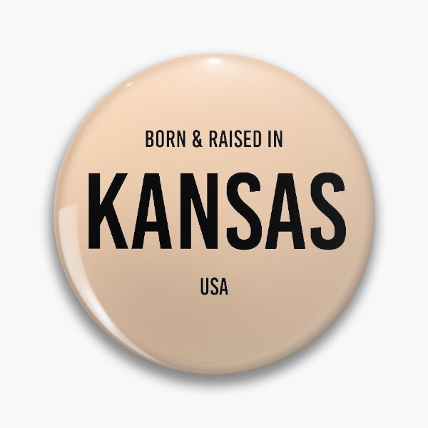 Item preview, Born & Raised in Kansas designed and sold by qdesigns-az.