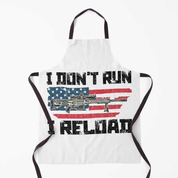 Item preview, I Don't Run I Reload Funny Gun Rights Pro Guns Owner Joke Flag Usa Gamers Gun Lovers designed and sold by Wadia Hamda.