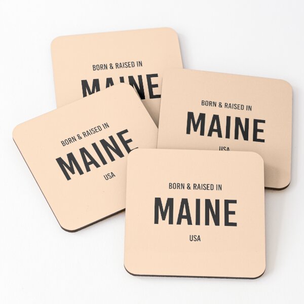 Item preview, Born & Raised in Maine designed and sold by qdesigns-az.