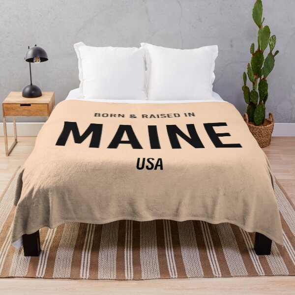 Item preview, Born & Raised in Maine designed and sold by qdesigns-az.