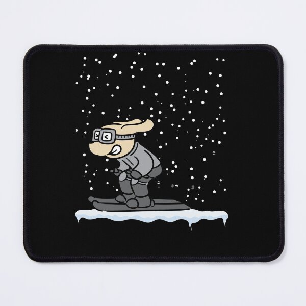 Item preview, Dog Skiing in the snow designed and sold by KHAFiT.