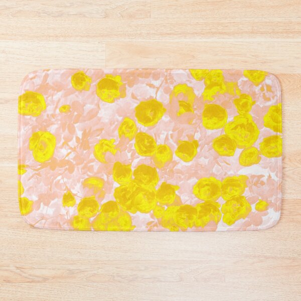 Item preview, Floral Motives with Blooming Small Yellow and Beige  Roses designed and sold by IraNiva.