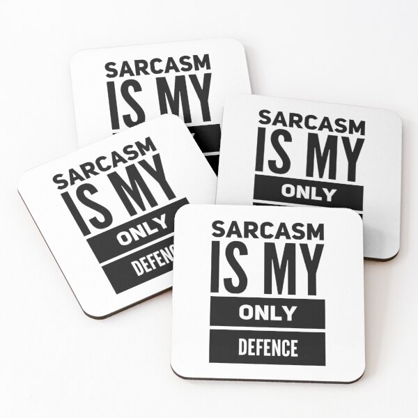 Item preview, SARCASM IS MY ONLY DEFENCE designed and sold by András Jankulár.
