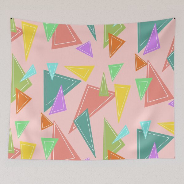 Item preview, Pastel Triangle Pattern designed and sold by sydneymcc.
