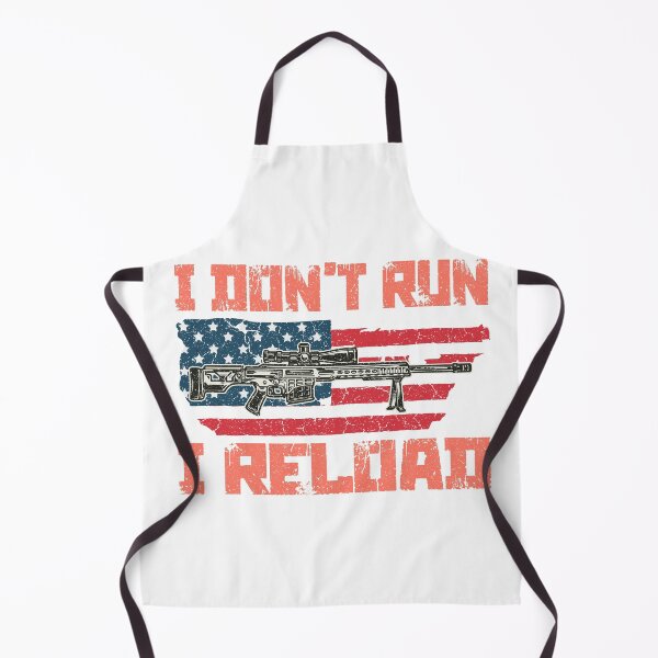 Item preview, I Don't Run I Reload Funny Gun Rights Pro Guns Owner Joke Flag Usa Gamers Gun Lovers designed and sold by Wadia Hamda.
