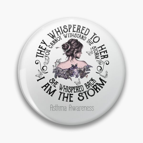 Item preview, Women Asthma Warrior I Am The Storm designed and sold by Grooffos.