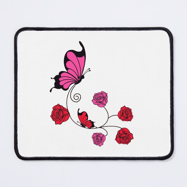 Item preview, Hot Pink and Burning Red Butterflies designed and sold by NellyOm.