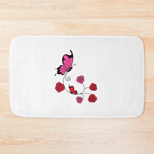 Item preview, Hot Pink and Burning Red Butterflies designed and sold by NellyOm.