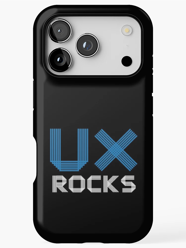 Thumbnail 1 of 4, iPhone Case, UX Rocks designed and sold by movesdesigns.