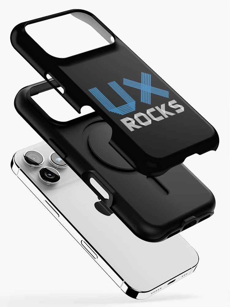 Thumbnail 2 of 4, iPhone Case, UX Rocks designed and sold by movesdesigns.