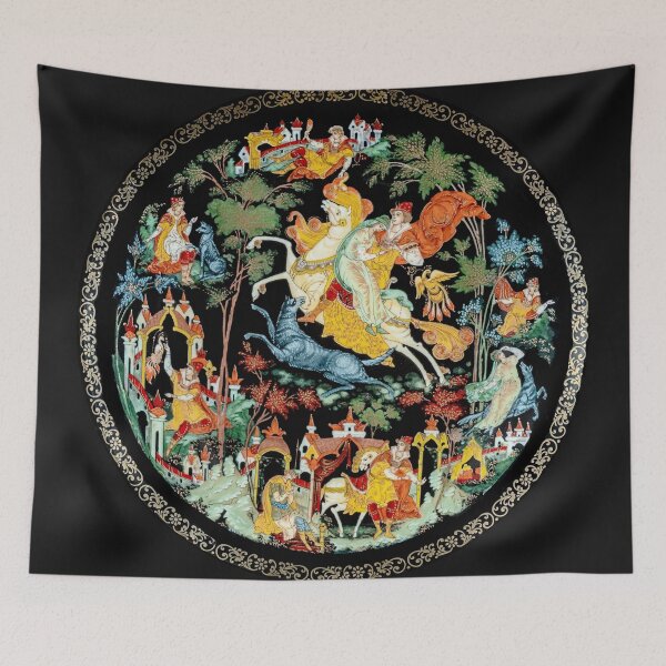Item preview, HORSE MANDALA - ILLUSTRATION designed and sold by Kwayako.