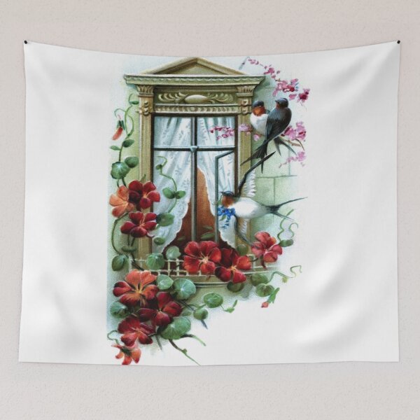 Item preview, Vintage Birds and Flowers II designed and sold by SaraValor.