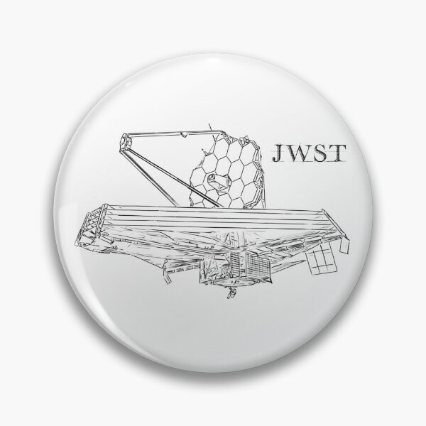 Item preview, JWST - James Webb Space Telescope designed and sold by Spaceflight Designs.