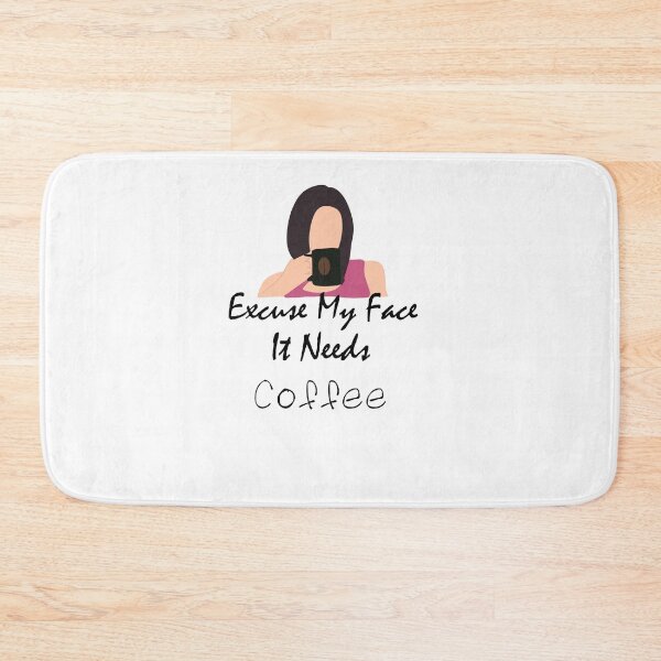 Item preview, Excuse my face it needs caffee classic T shirt , coffee lovers t shirt ,  designed and sold by LilaDiams.